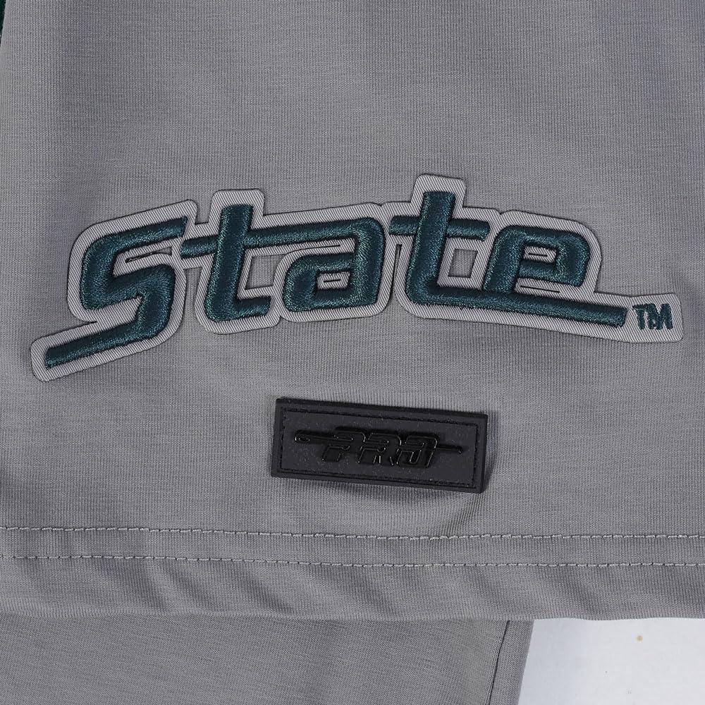 image:imagePro Standard Mens Pro Standard Mens College Classic Chenille Short Sleeve TeeGray