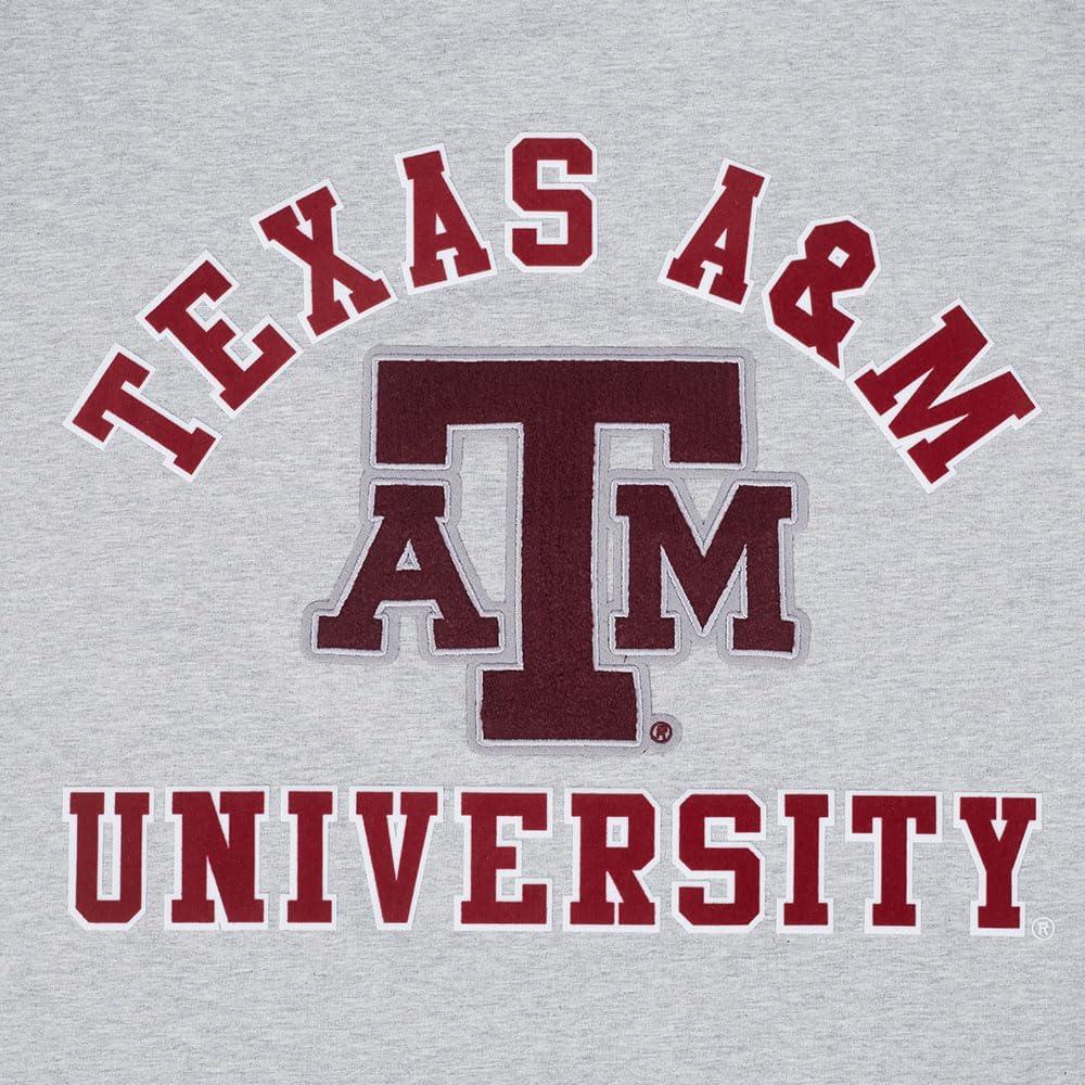 image:imagePro Standard Mens Pro Standard Mens College Classic Chenille Short Sleeve TeeHeather Grey