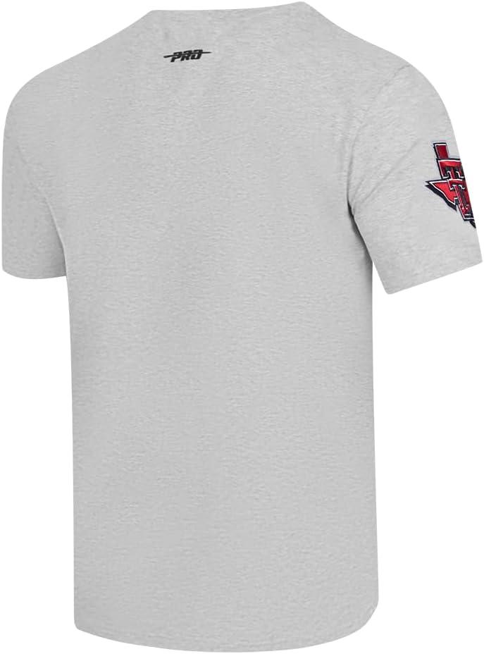 image:imagePro Standard Mens Pro Standard Mens College Classic Chenille Short Sleeve TeeHeather Grey