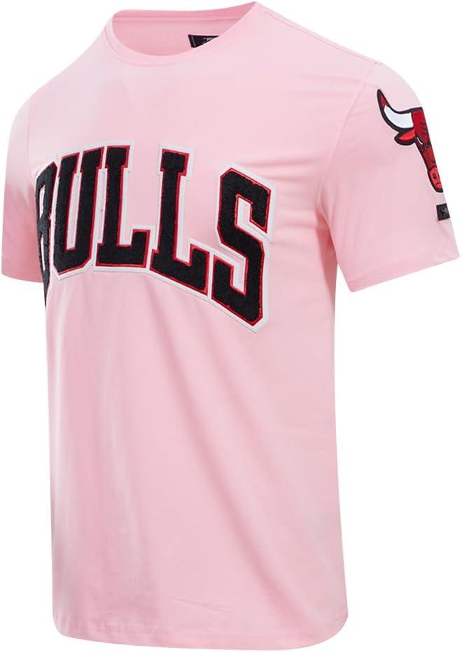 image:imagePro Standard NBA Mens Mens NBA Classic Chenille Cotton Single Jersey Short Sleeve TeePink