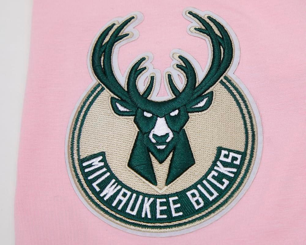 image:imagePro Standard NBA Mens Mens NBA Classic Chenille Cotton Single Jersey Short Sleeve TeePink