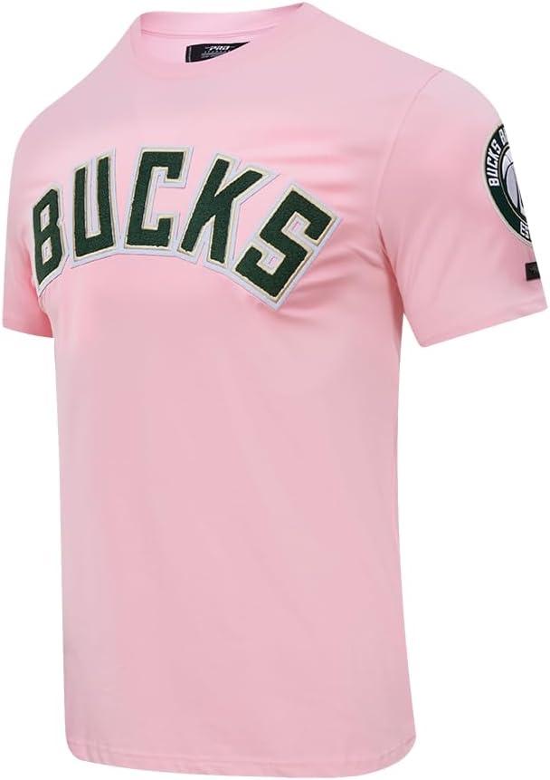 image:imagePro Standard NBA Mens Mens NBA Classic Chenille Cotton Single Jersey Short Sleeve TeePink