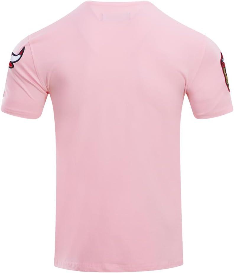 image:imagePro Standard NBA Mens Mens NBA Classic Chenille Cotton Single Jersey Short Sleeve TeePink