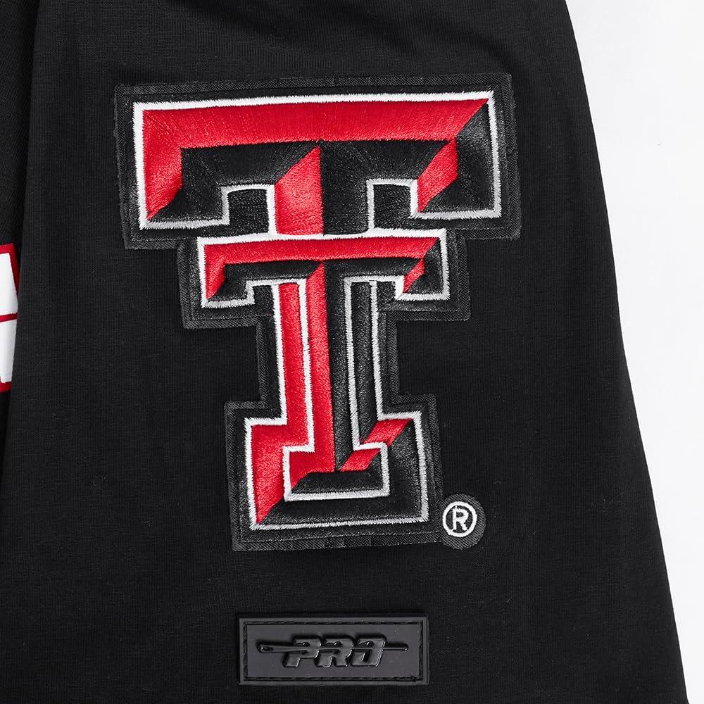 image:imagePro Standard NCAA Mens Pro Standard Mens College Classic Chenille Short Sleeve TeeBlack