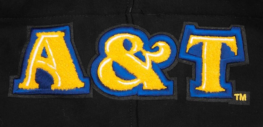 image:imagePro Standard NCAA mens Mens College Classic Chenille Brushed Back French Terry Pull Over HoodieBlackYellow