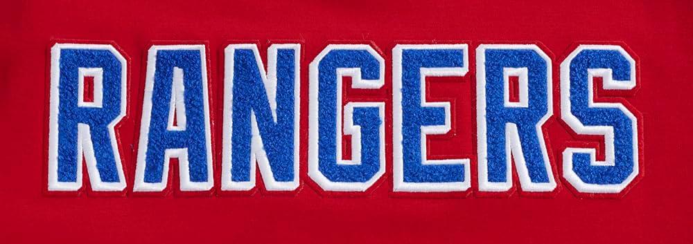 image:imagePro Standard NHL Mens Pro Standard Mens NHL Classic Chenille Cotton Double Knit Short Sleeve TeeRed