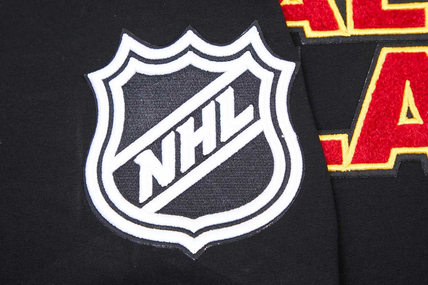 image:imagePro Standard NHL Mens Pro Standard Mens NHL Classic Chenille Short Sleeve TeeBlack