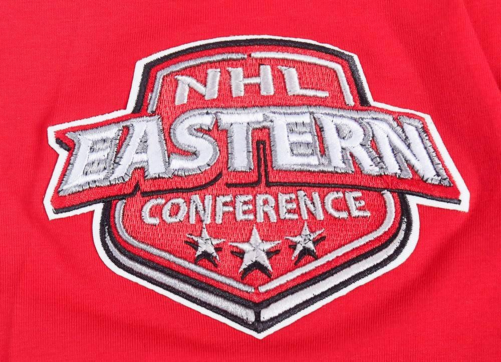 image:imagePro Standard NHL Mens Pro Standard Mens NHL Classic Chenille Short Sleeve TeeRed