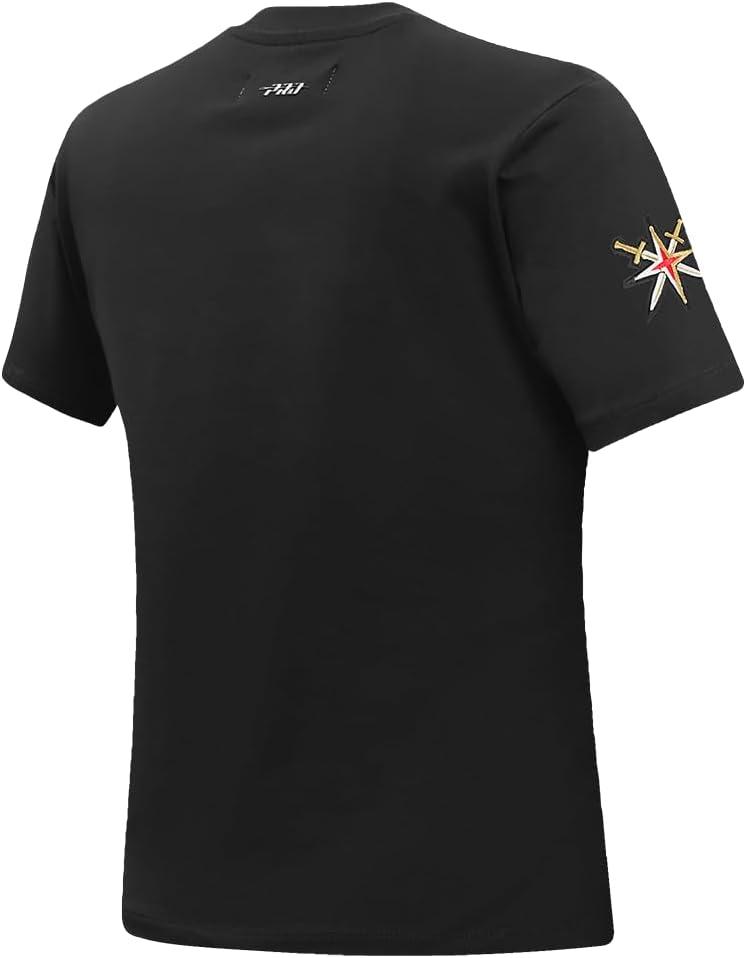 image:imagePro Standard NHL Womens Pro Standard Womens NHL Classic Chenille Short Sleeve Slim Fit TeeBlack