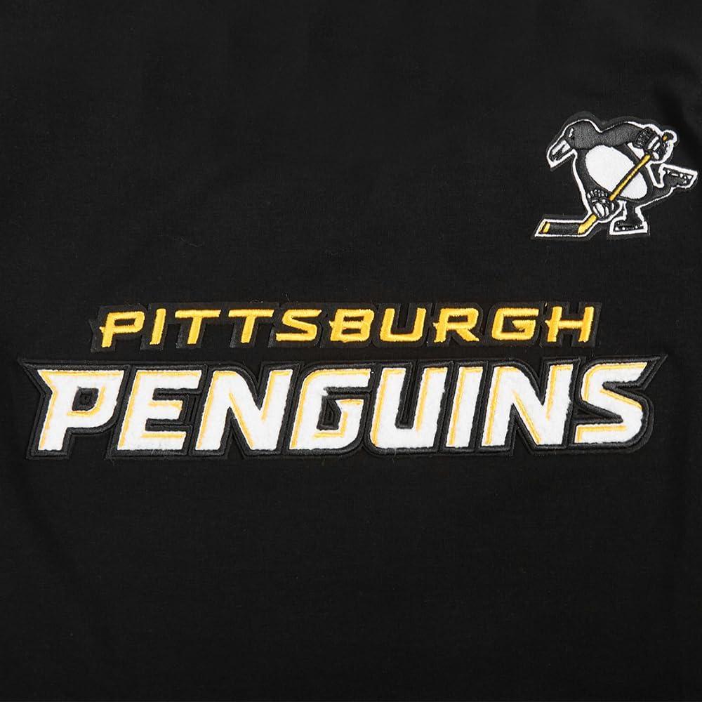 image:imagePro Standard NHL Womens Pro Standard Womens NHL Classic Chenille Short Sleeve Slim Fit TeeBlack