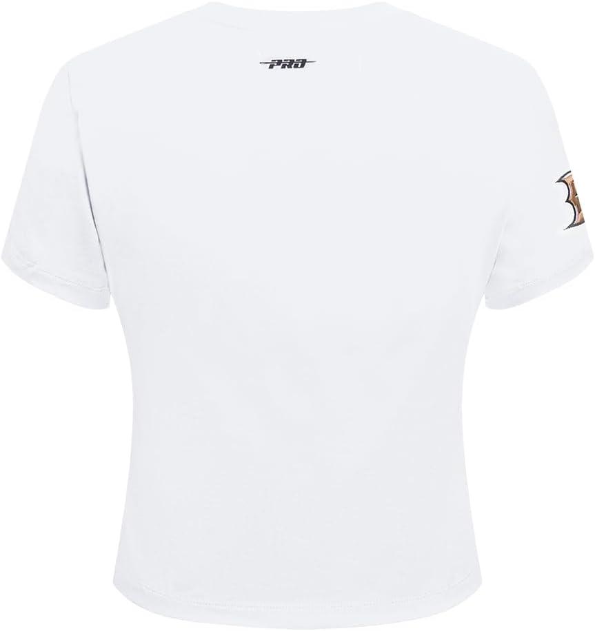 image:imagePro Standard NHL Womens Pro Standard Womens NHL Classic Chenille Short Sleeve Slim TeeWhite