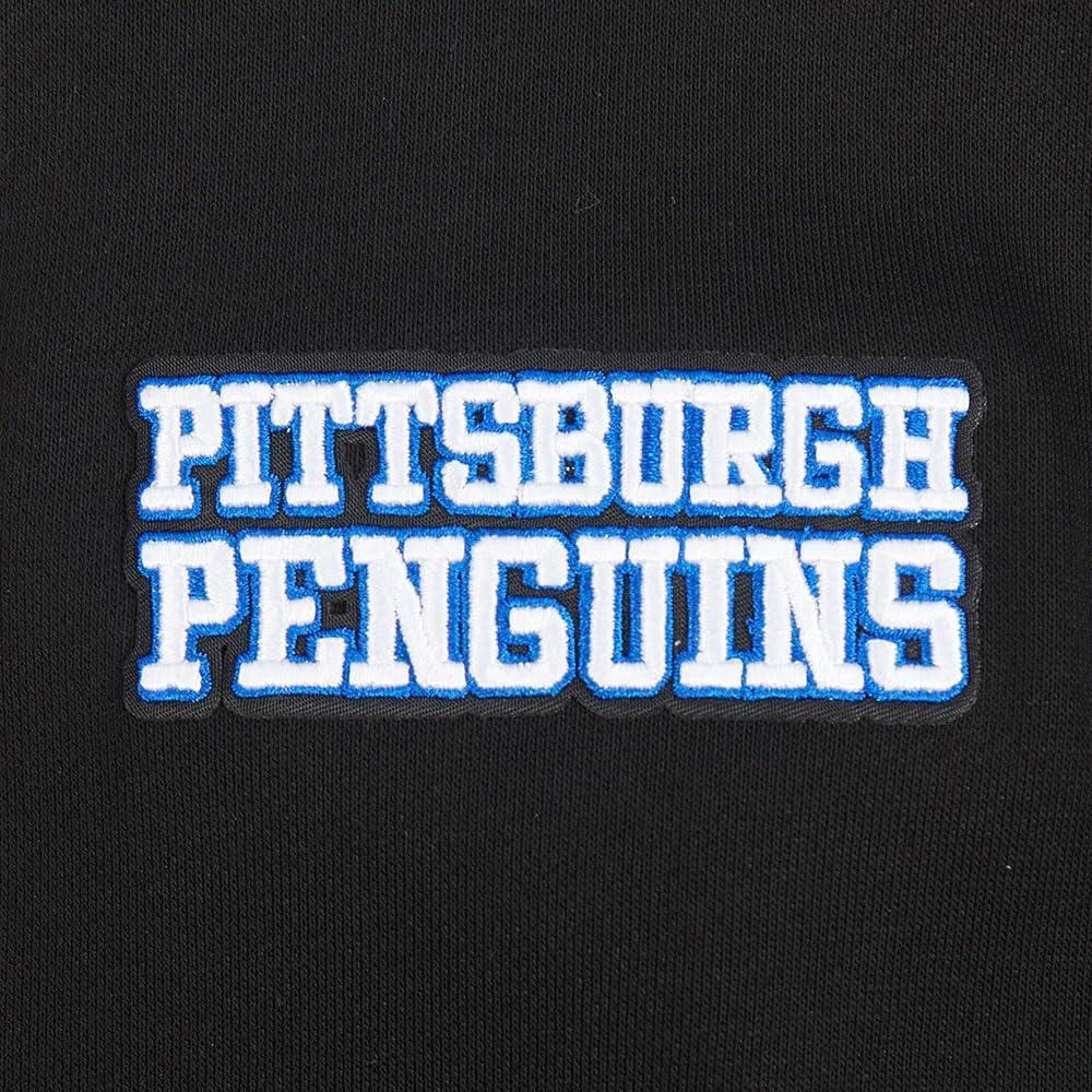 image:imagePro Standard NHL Womens Retro Classics Brushed Back French Terry Cropped Pullover HoodieBlackYellow