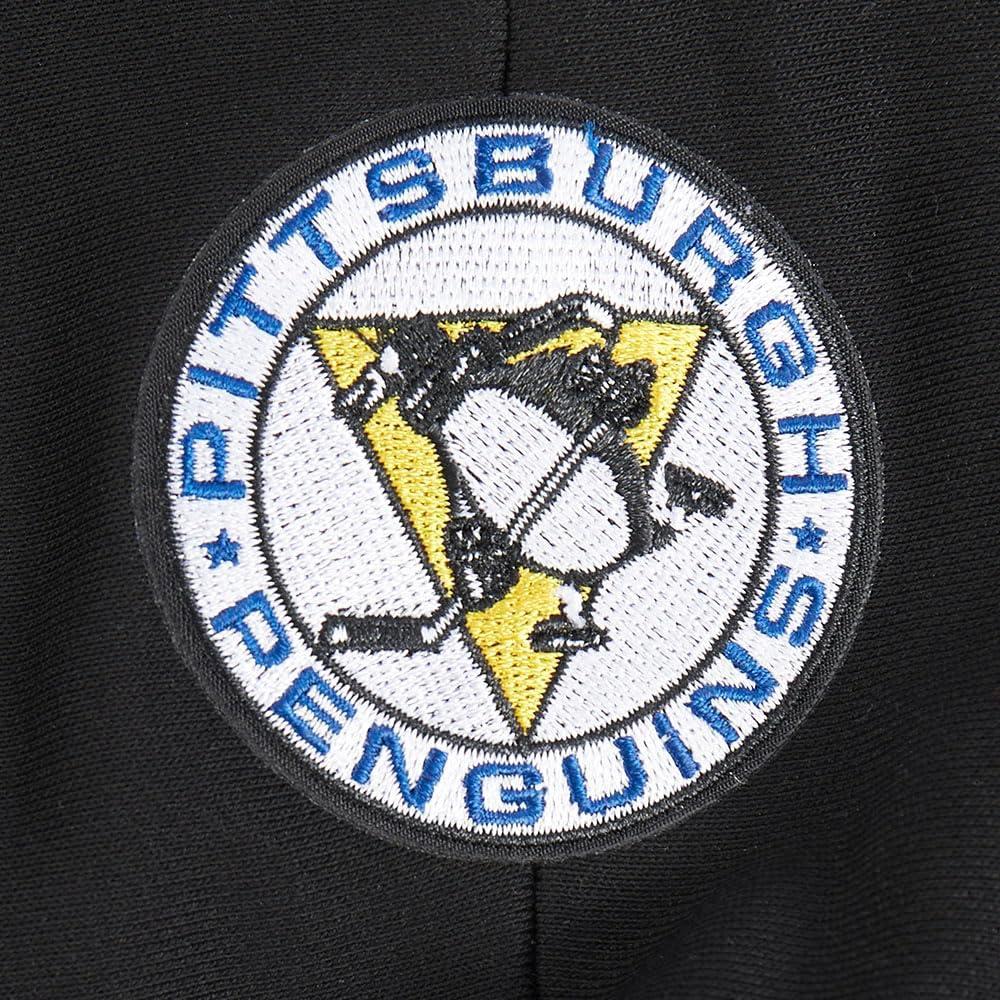 image:imagePro Standard NHL Womens Retro Classics Brushed Back French Terry Cropped Pullover HoodieBlackYellow