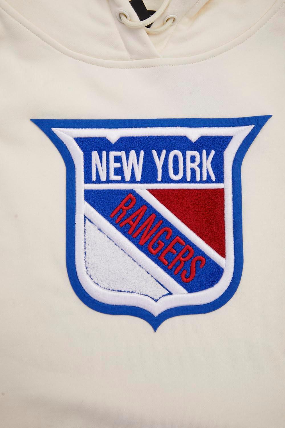 image:imagePro Standard NHL Womens Retro Classics Brushed Back French Terry Cropped Pullover HoodieEggshellRoyal Blue