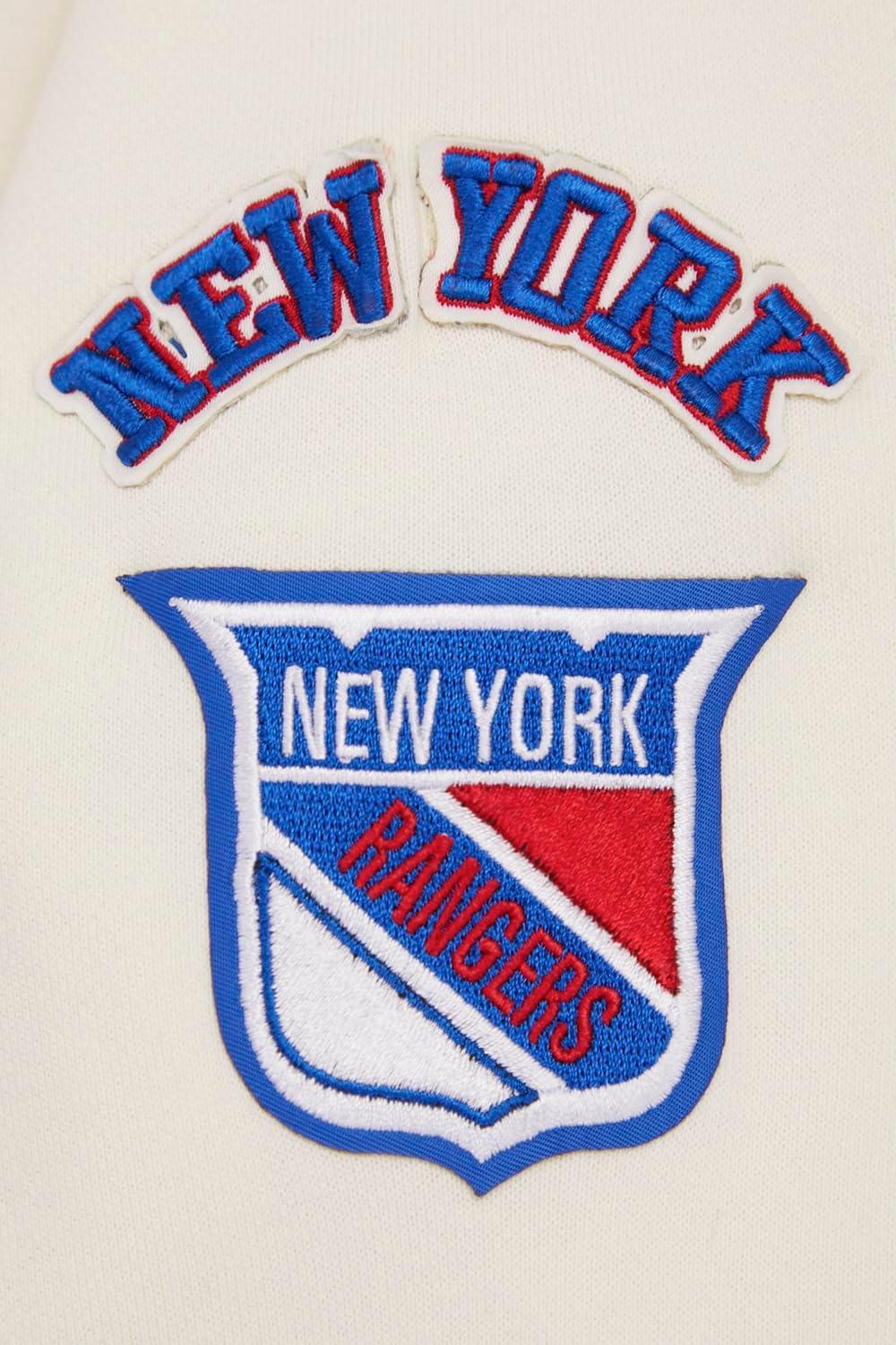 image:imagePro Standard NHL Womens Retro Classics Brushed Back French Terry Cropped Pullover HoodieEggshellRoyal Blue