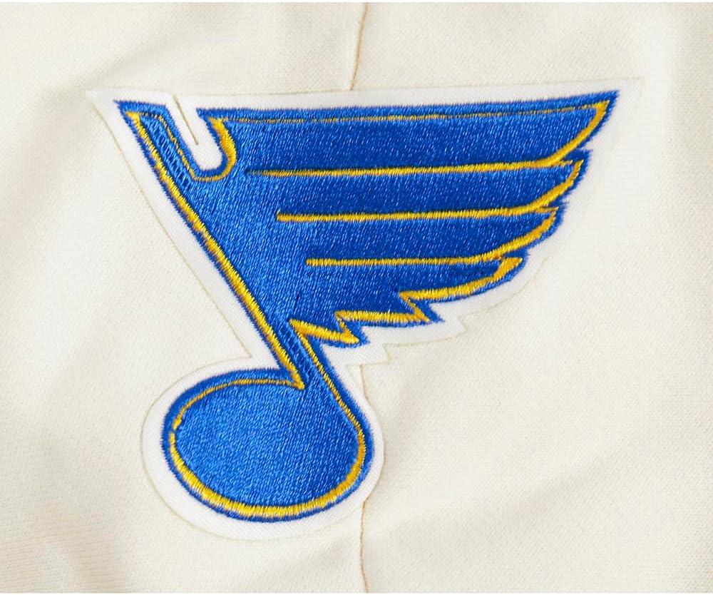 image:imagePro Standard NHL Womens Retro Classics Brushed Back French Terry Cropped Pullover HoodieEggshellRoyal Blue