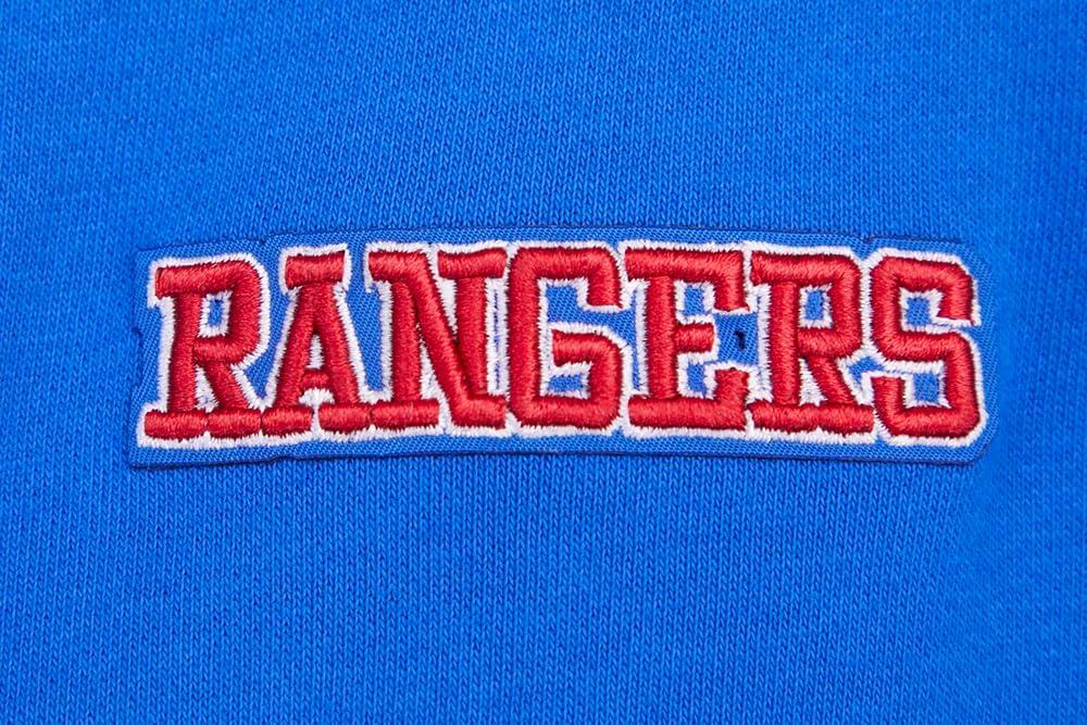 image:imagePro Standard NHL Womens Retro Classics Brushed Back French Terry Cropped Pullover HoodieRoyal BlueRed
