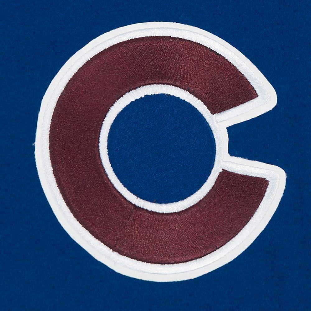 image:imagePro Standard NHL womens Pro Standard Womens Nhl Classic Chenille Wool Varsity JacketDodger BlueWhite