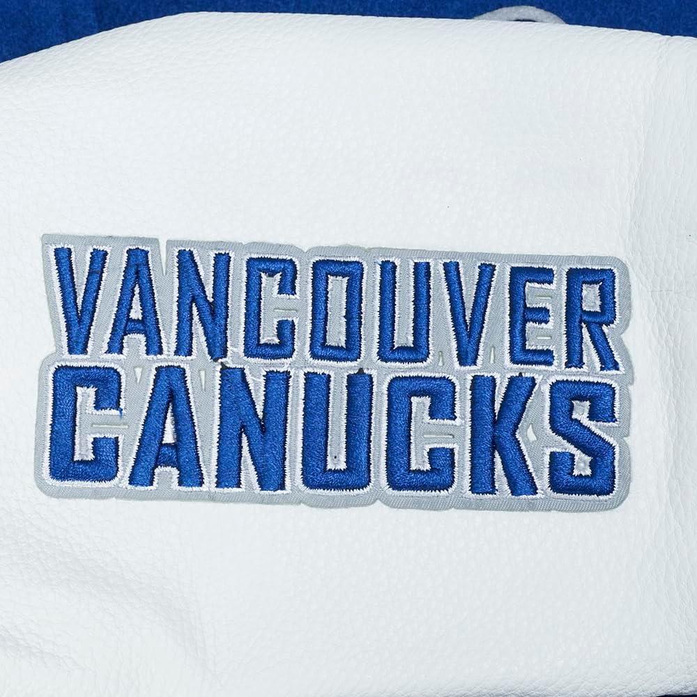 image:imagePro Standard NHL womens Pro Standard Womens Nhl Classic Chenille Wool Varsity JacketDodger BlueWhite
