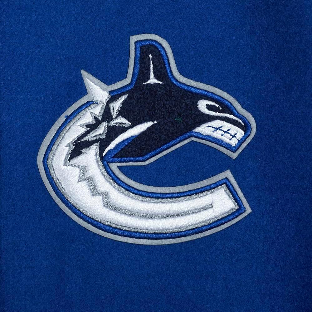 image:imagePro Standard NHL womens Pro Standard Womens Nhl Classic Chenille Wool Varsity JacketDodger BlueWhite