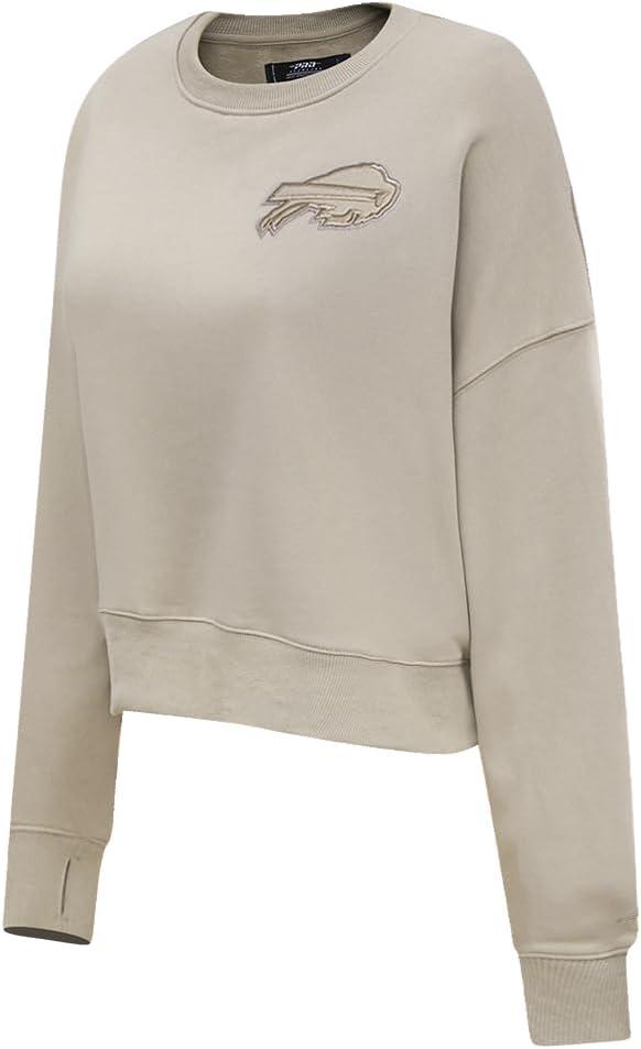 image:imagePro Standard Womens NFL Buffalo Bills Neutral Crewneck Sweatshirt Taupe 2XL