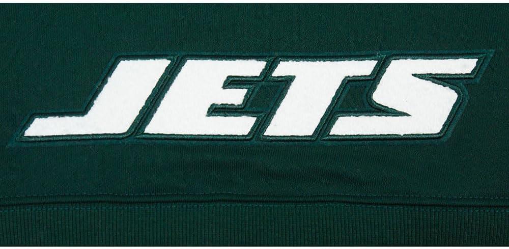 image:imagePro Standard Womens NFL Classic Chenille Brushed Back French Terry Cropped Pullover HoodieForest Green