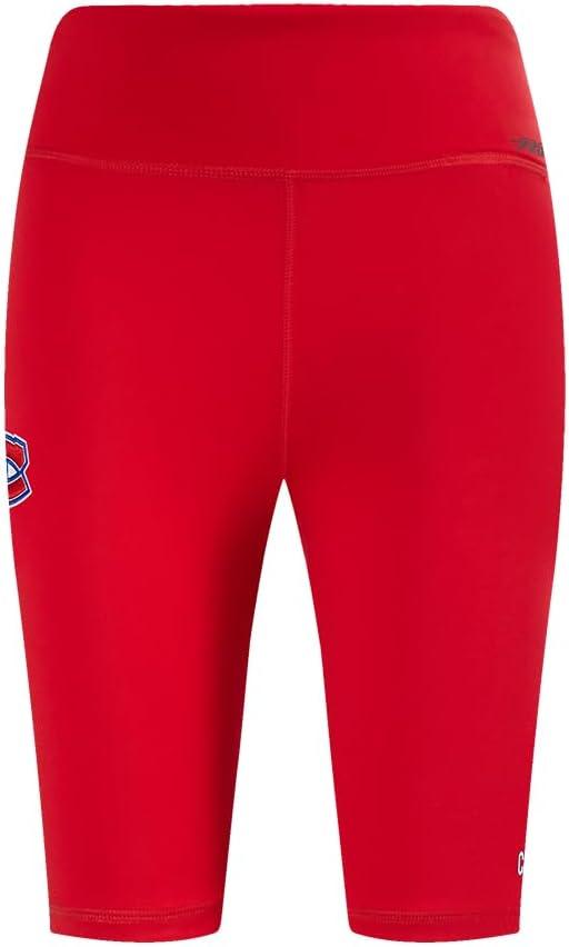 image:imagePro Standard Womens NHL Classic Chenille Cotton Span Bike ShortRed