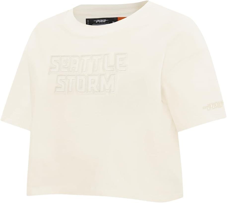 image:imagePro Standard Womens WNBA Neutral Cotton Short Sleeve Boxy TeeEggshell