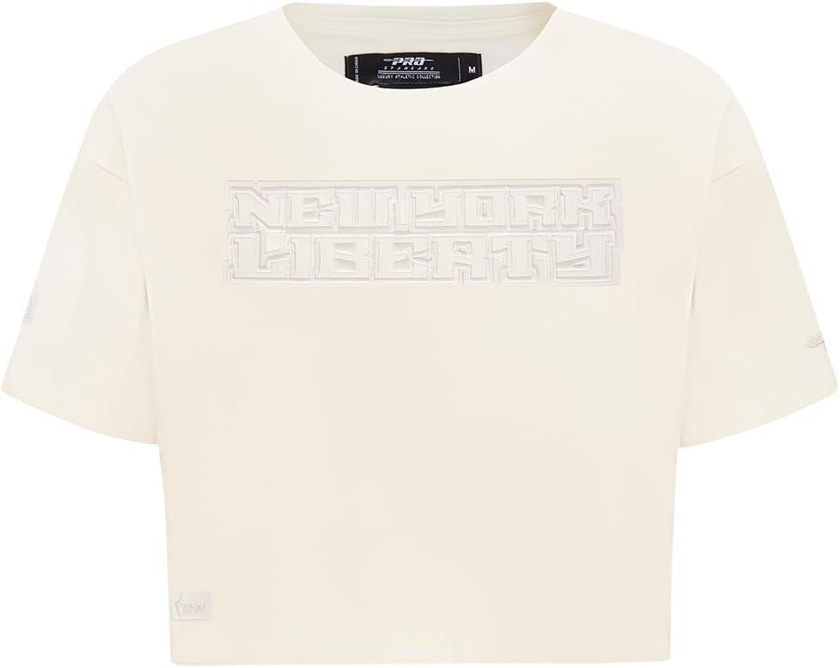 image:imagePro Standard Womens WNBA Neutral Cotton Short Sleeve Boxy TeeEggshell