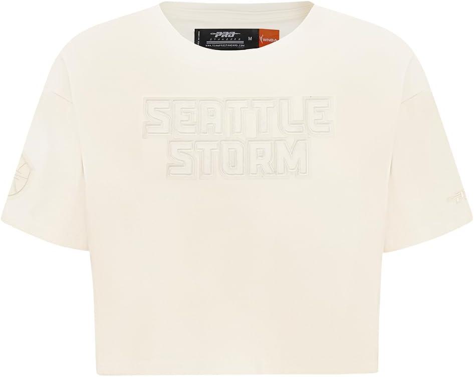 image:imagePro Standard Womens WNBA Neutral Cotton Short Sleeve Boxy TeeEggshell