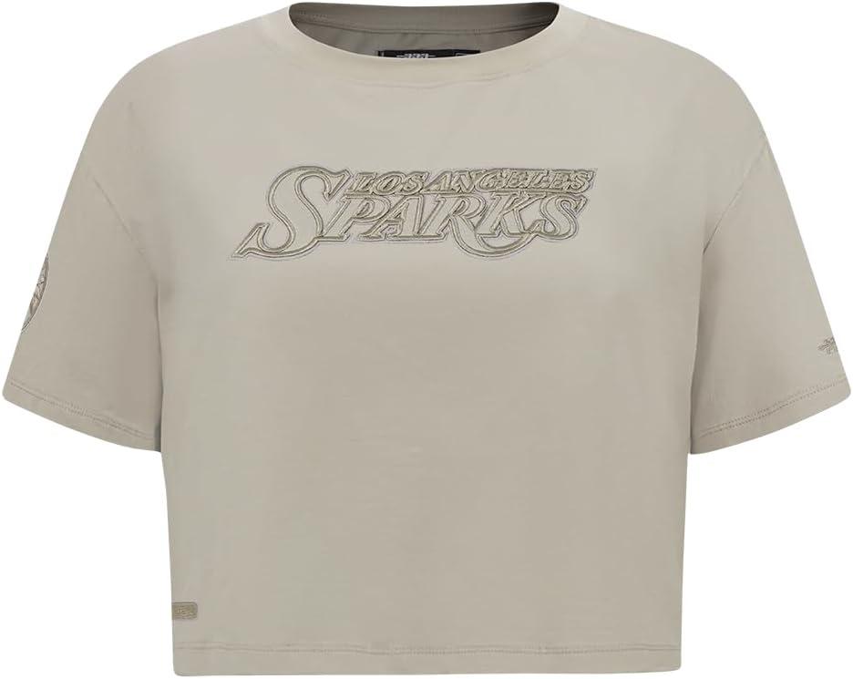 image:imagePro Standard Womens WNBA Neutral Cotton Short Sleeve Boxy TeeTaupe