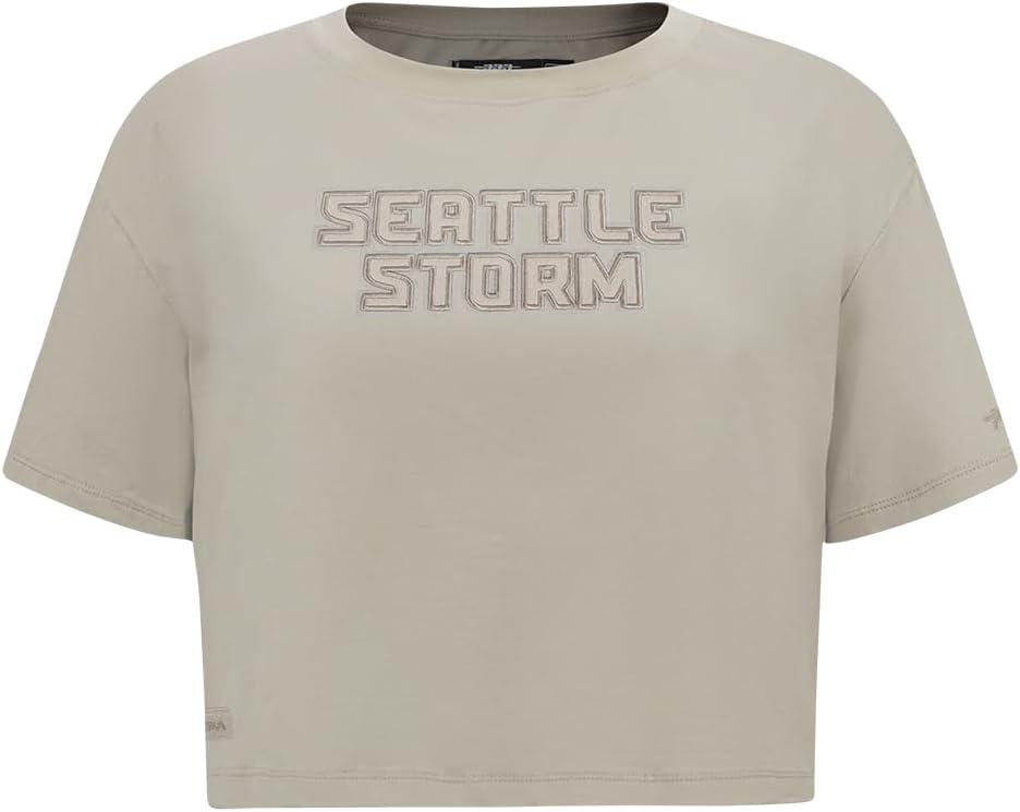 image:imagePro Standard Womens WNBA Neutral Cotton Short Sleeve Boxy TeeTaupe