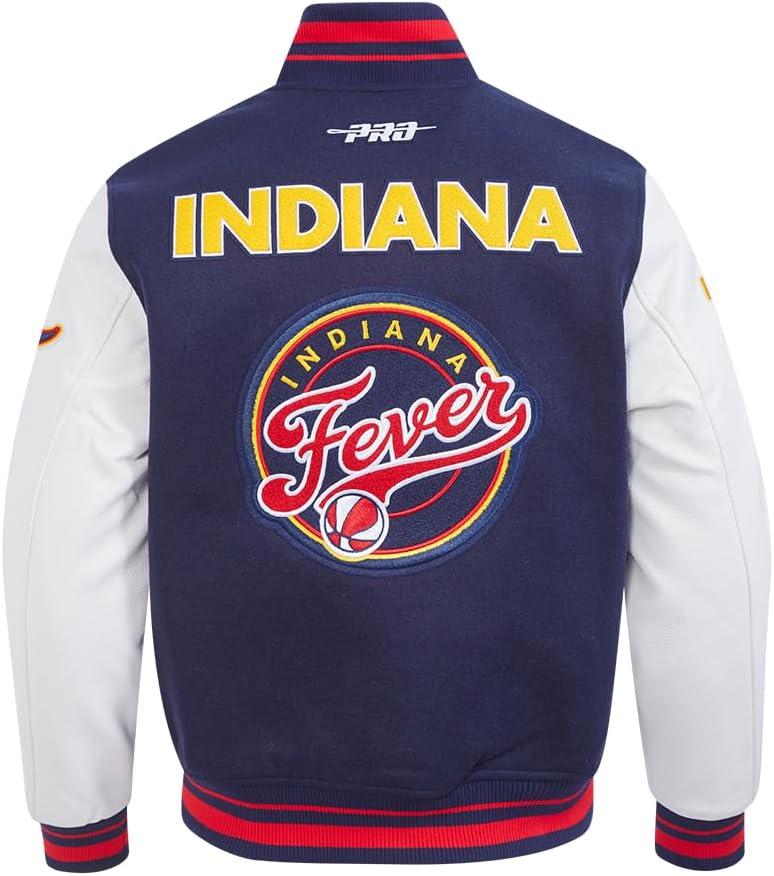 image:imagePro Standard mens Pro Standard Mens Wnba Retro Classics Wool Varsity JacketMidnight NavyRedMidnight Navy