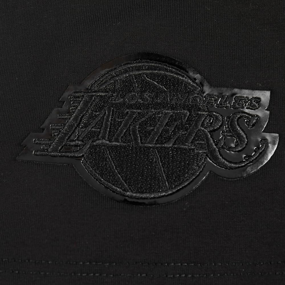 image:imageWomens NBA Classic Triple Black Cotton Short Sleeve Slim Fit TeeBlack