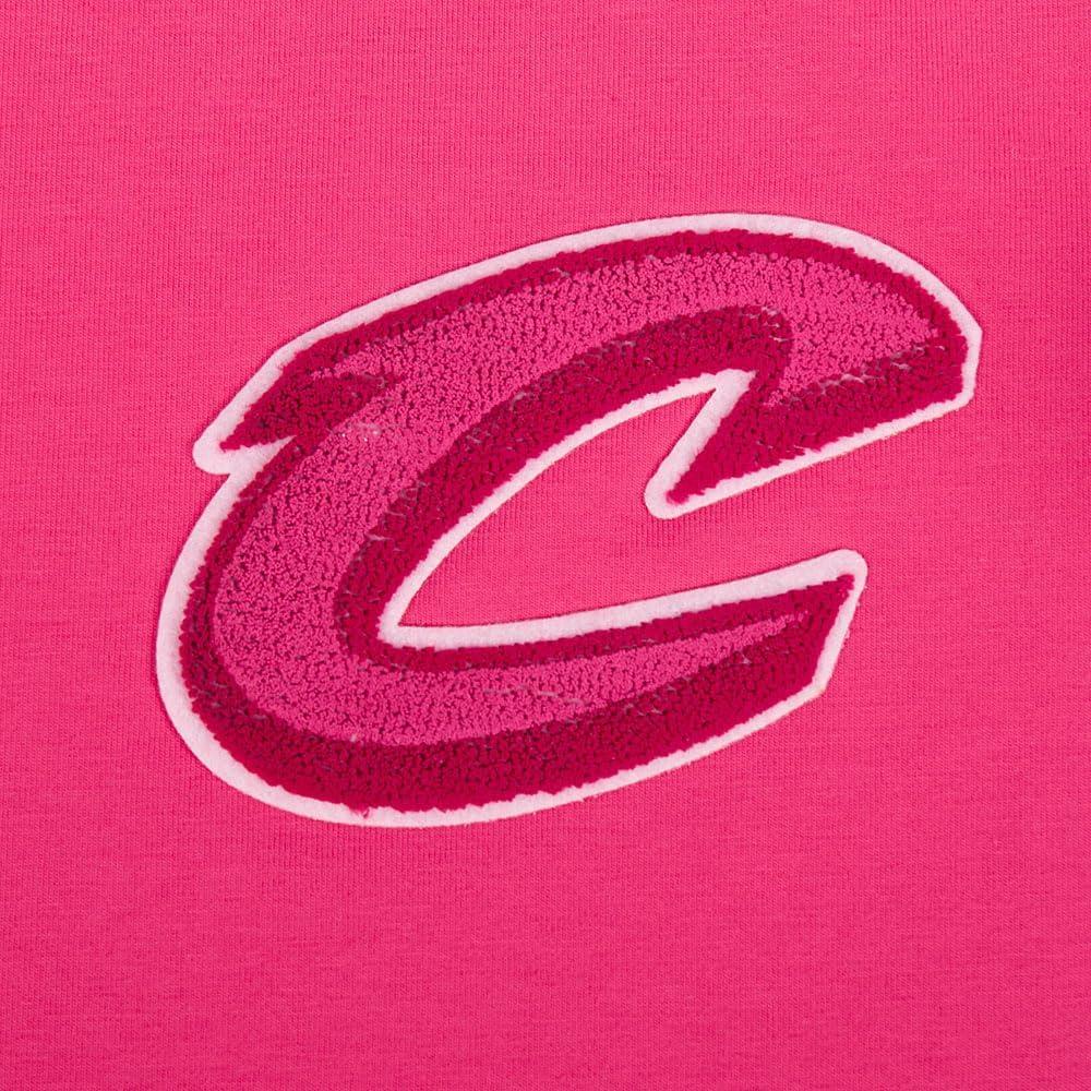 image:imageWomens NBA Classic Triple Pink Cotton Short Sleeve Slim Fit TeeBeetroot Purple