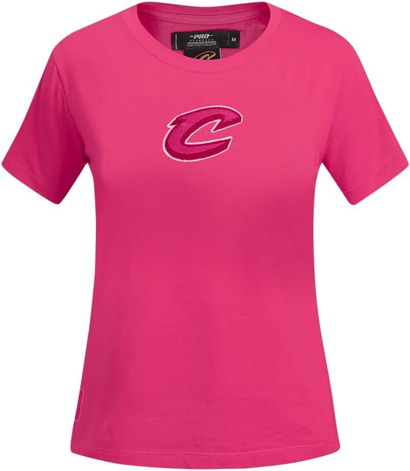 image:imageWomens NBA Classic Triple Pink Cotton Short Sleeve Slim Fit TeeBeetroot Purple