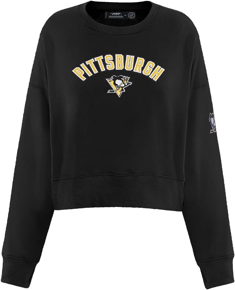 image:imageWomens NHL Classic Chenille Crewneck SweatshirtBlack