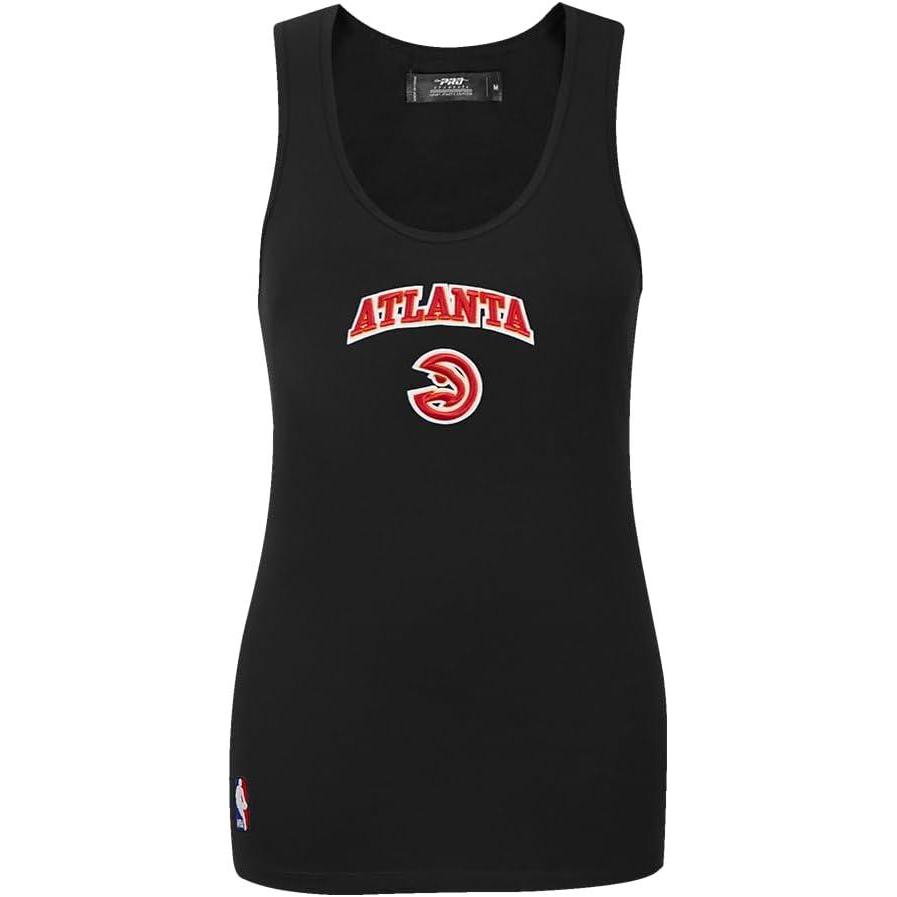 image:imagePro Standard NBA Womens Womens NBA Classic Chenille Cotton Single Jersey Tank TopBlack