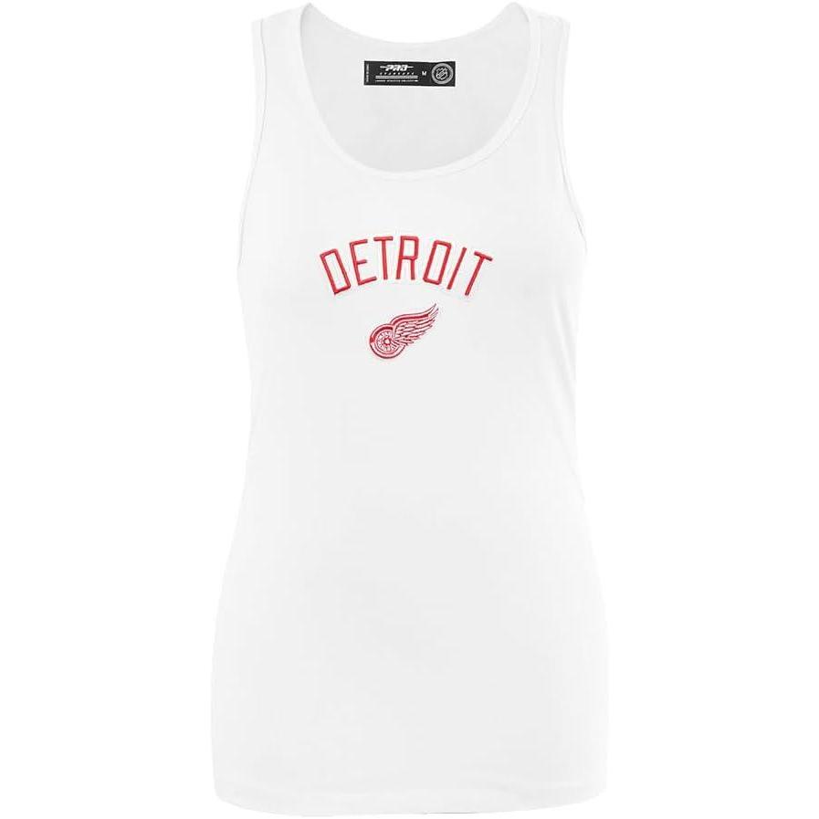 image:imagePro Standard NHL Womens Pro Standard Womens NHL Classic Chenille Cotton Tank TopWhite