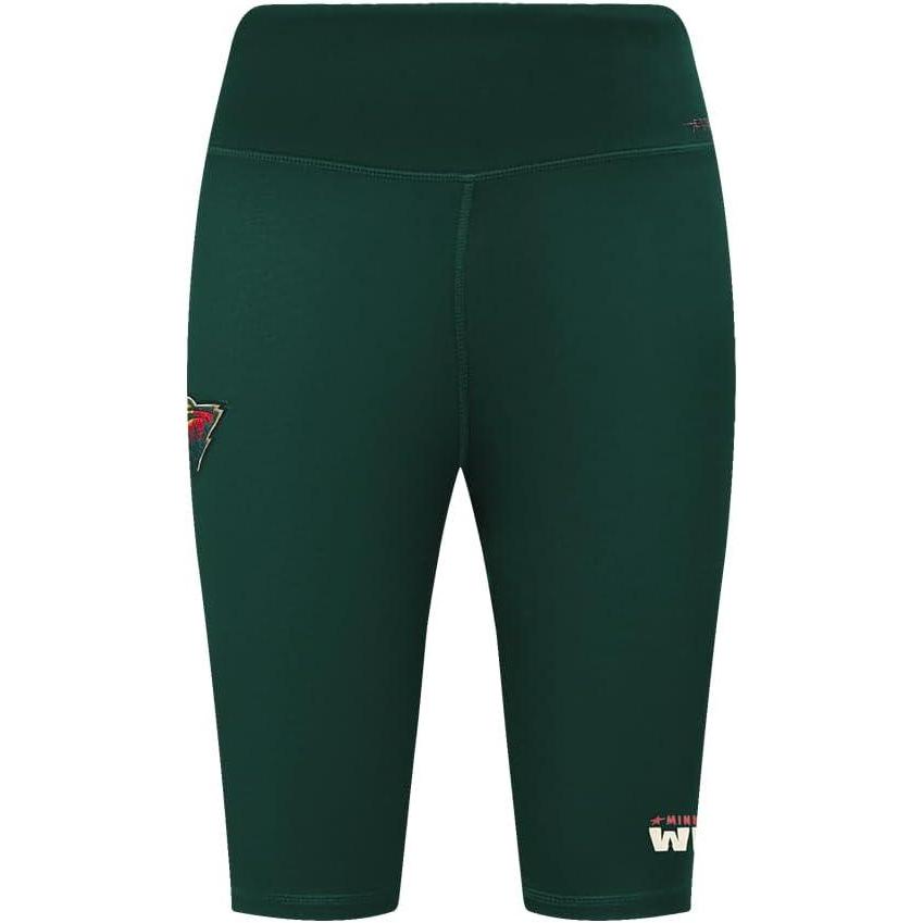 image:imagePro Standard Womens NHL Classic Chenille Cotton Span Bike ShortForest Green