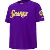 Big Boys WNBA Classic Chenille Cotton S/S TEE(Purple)