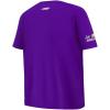 Big Boys WNBA Classic Chenille Cotton S/S TEE(Purple)