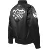 Classic NBA Brooklyn Nets Big Boys Satin Jacket in Black by Pro Standard(Black)