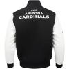 Classic NFL Arizona Cardinals Men’s Wool Varsity Jacket (Black/White) by Pro Standard(Black/White)
