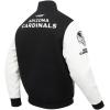 Classic NFL Arizona Cardinals Men’s Wool Varsity Jacket (Black/White) by Pro Standard(Black/White)