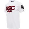 Mens College University of South Carolina College Classic Chenille Short Sleeve Tee White XL