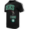 Mens NBA Retro Classics Cotton Taping Tee(Black)