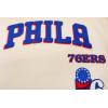 Mens NBA Retro Classics Cotton Taping Tee(Eggshell/Royal Blue)