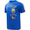 Mens NBA Retro Classics Cotton Taping Tee(Royal Blue)