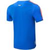 Mens NBA Retro Classics Cotton Taping Tee(Royal Blue/Orange)